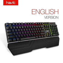 Load image into Gallery viewer, Mechanical Keyboard 104 Keys Blue Switch Wired Gaming Keyboard