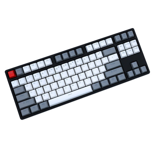 Gray White keyboard