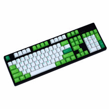 Load image into Gallery viewer, green&amp;white keyboard