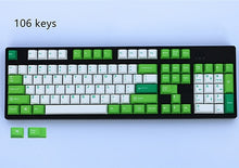 Load image into Gallery viewer, green&amp;white keyboard