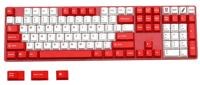 Red&white keybord