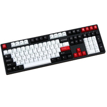 Load image into Gallery viewer, Black/Red mechanical keyboard