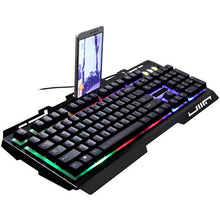 Load image into Gallery viewer, Rainbow Backlight LED Lights Mechanical Keyboard Gaming